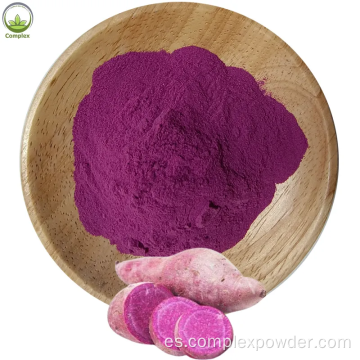 Polvo de camote morado orgánico de grado alimenticio